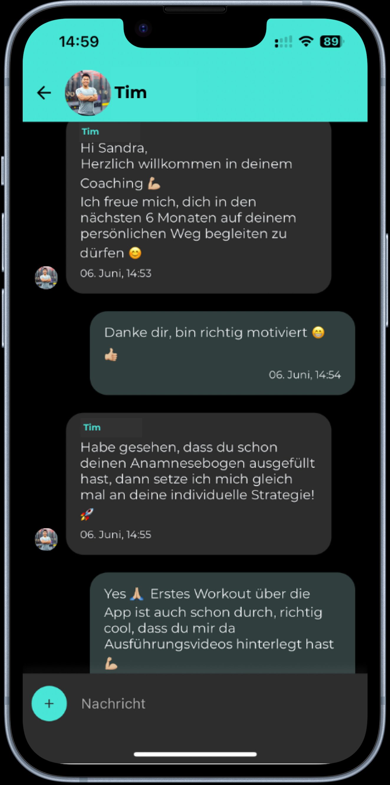Chat mit Änni